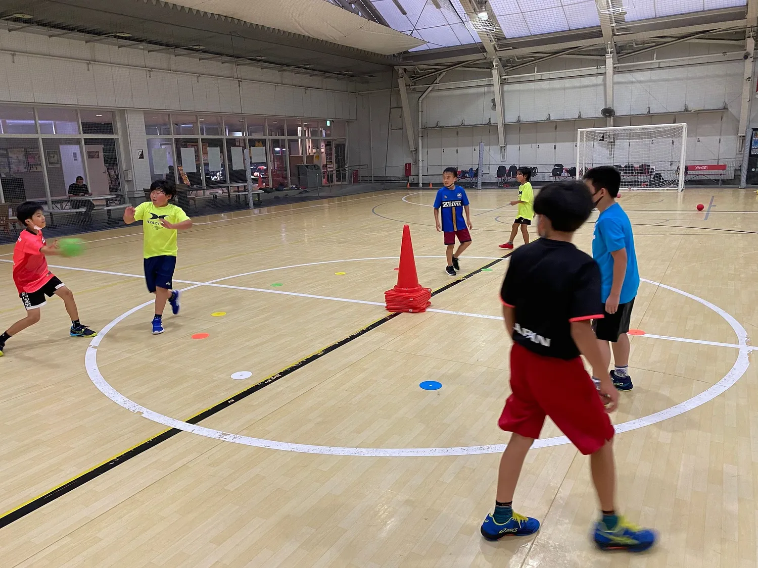 7月14日VIRDSハンドボールアカデミー多摩校トレーニング公開