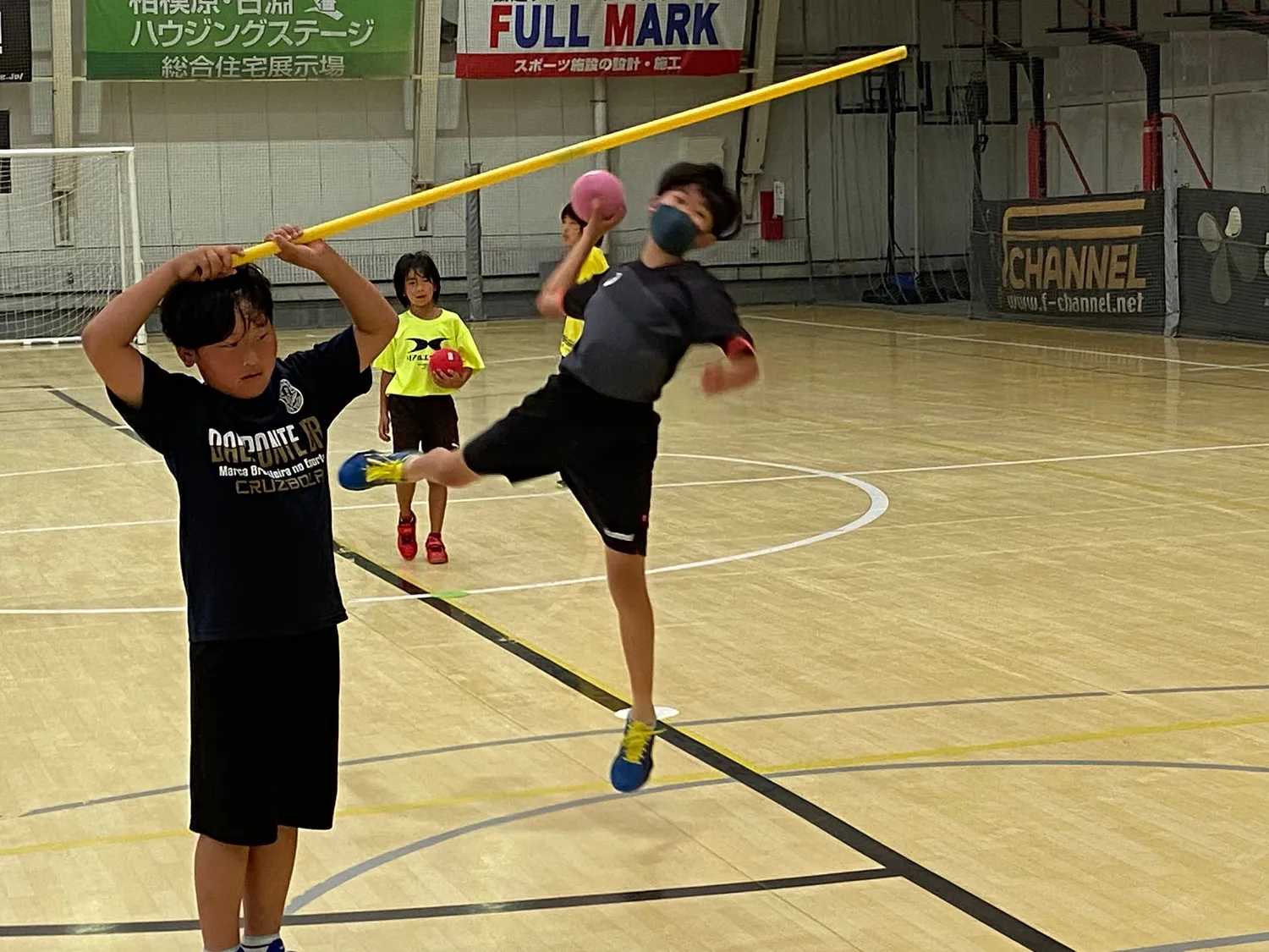 7月21日VIRDSハンドボールアカデミー多摩校トレーニング公開