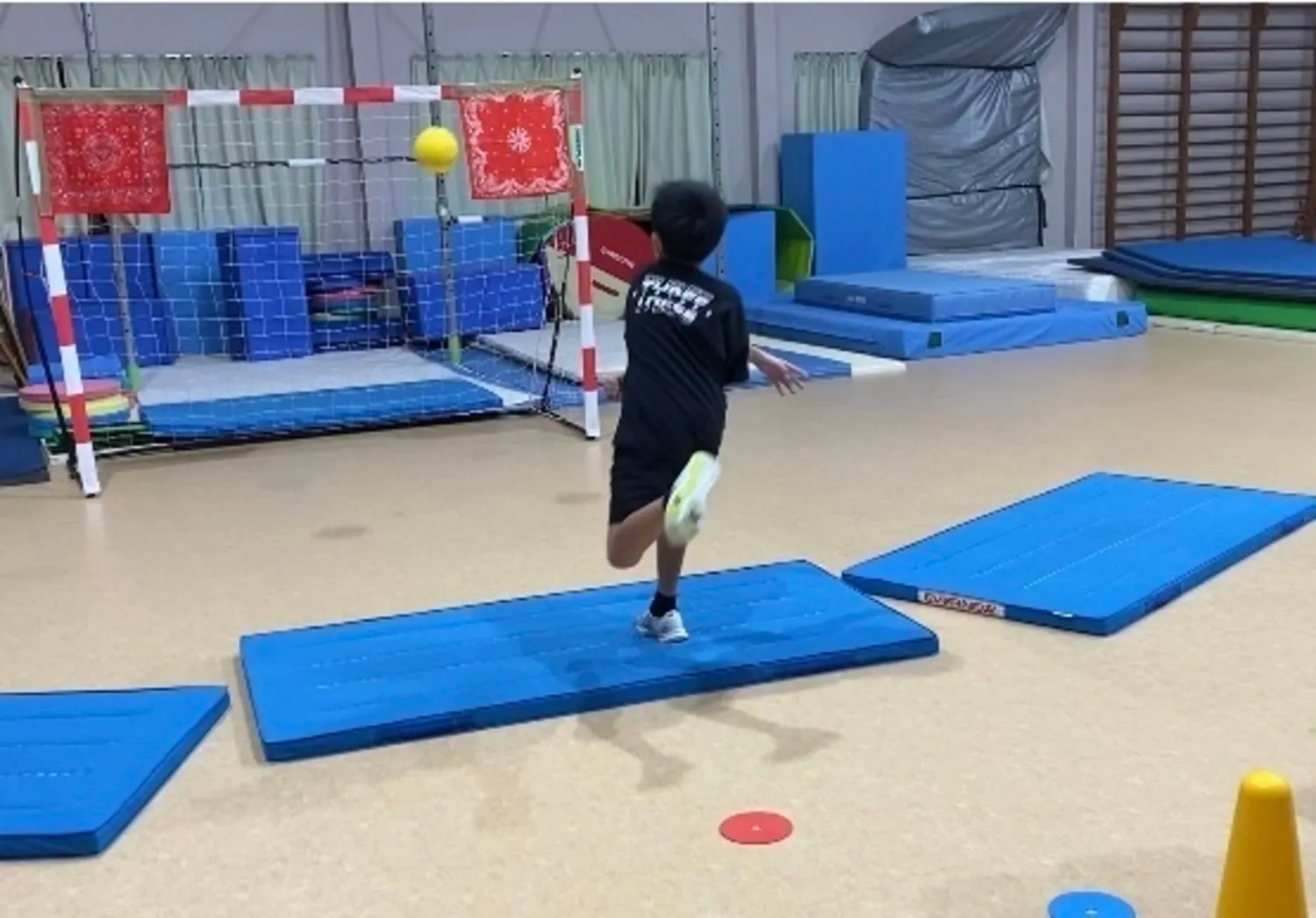 パス&キャッチ技術を向上